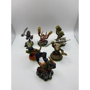 lot of 6 skylanders figures